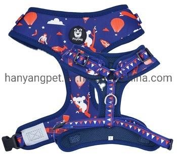 Custom Neck Adjustable Dog Harness Reflective Pet Vest Product