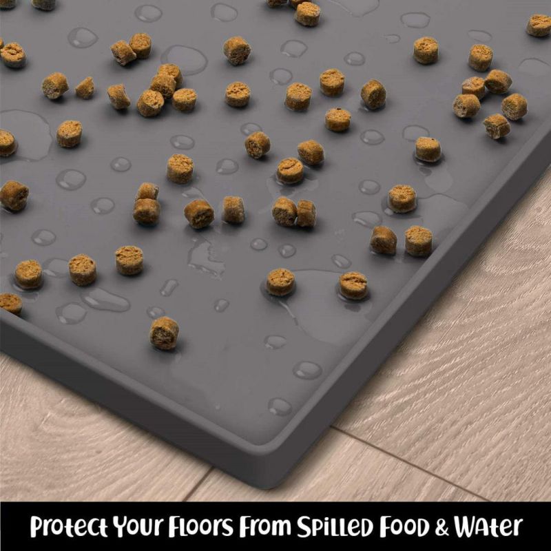 Dish Washer Safe Pet Food Mat