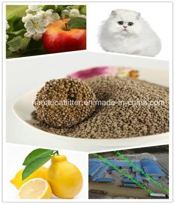 1-3.5mm Cleaning Fruit Scent Bentonite Cat Litter