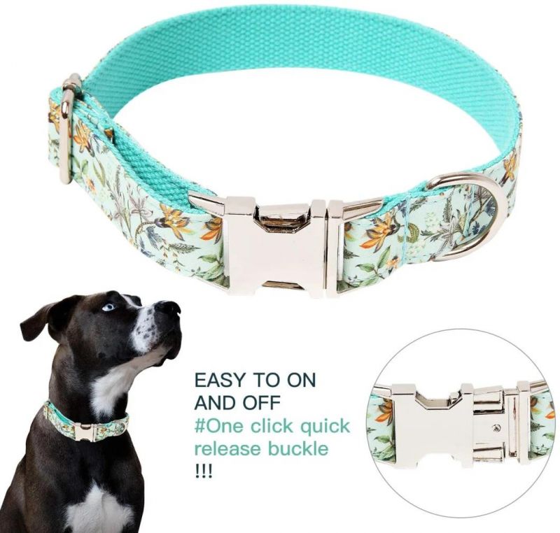 Comfortable and Adjustable Unique Design Pattern Dog Collar