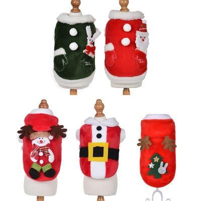 Christmas Dog Clothes Winter, Halloween Costume for Small Big Dogs Cat Hoodies Pet Clothes//