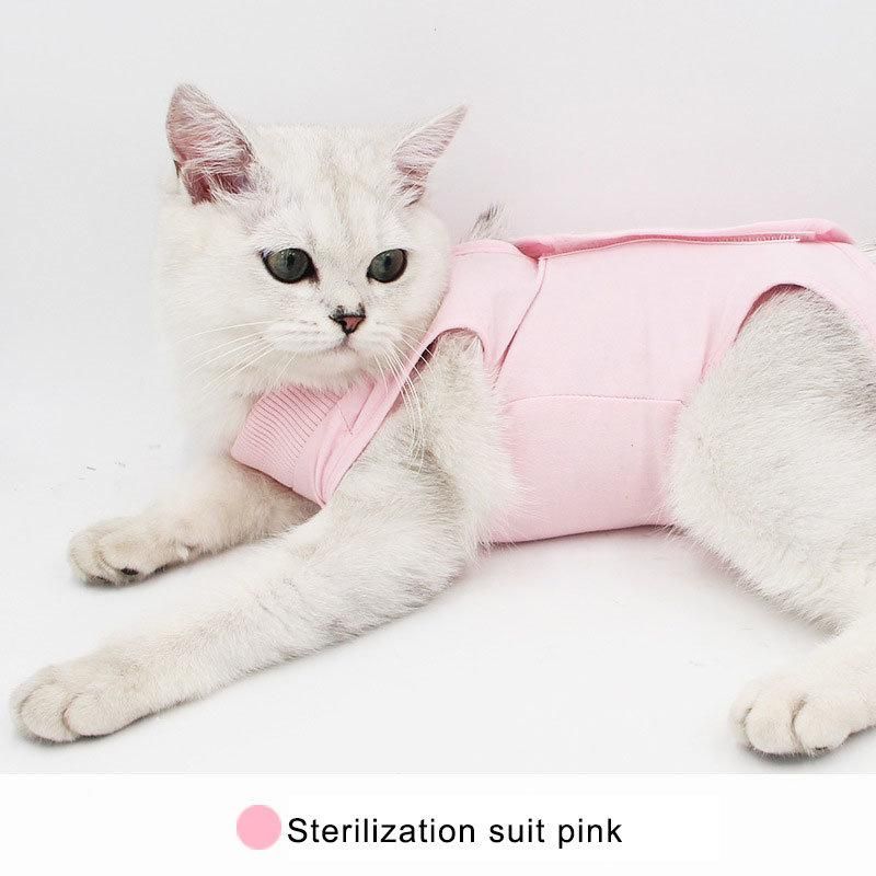 Breathable Weaning Suitanti-Licking Surgery After Recovery Pet Care Clothes for Cat Clothes Sterilization Suit