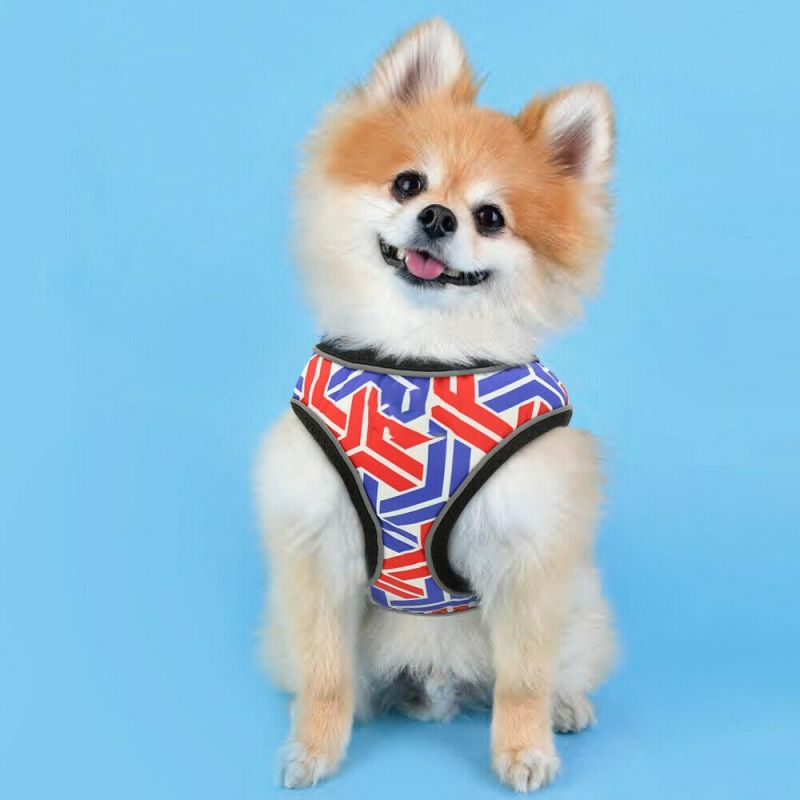 Free Sample Harness Dog Soft Breathable Adjustable Dog Harness Private Label Dog Harness