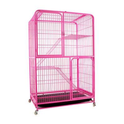 Large Space Galvanized Square Tube Pet Cage