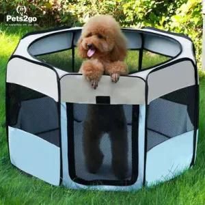 Pet Camp Bed Wire Folding Pet Dog Play Fence Net