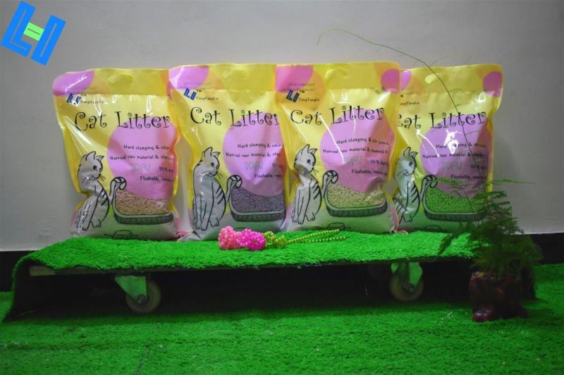 Tofu Cat Litter Added Active Carbon with Fast Clump