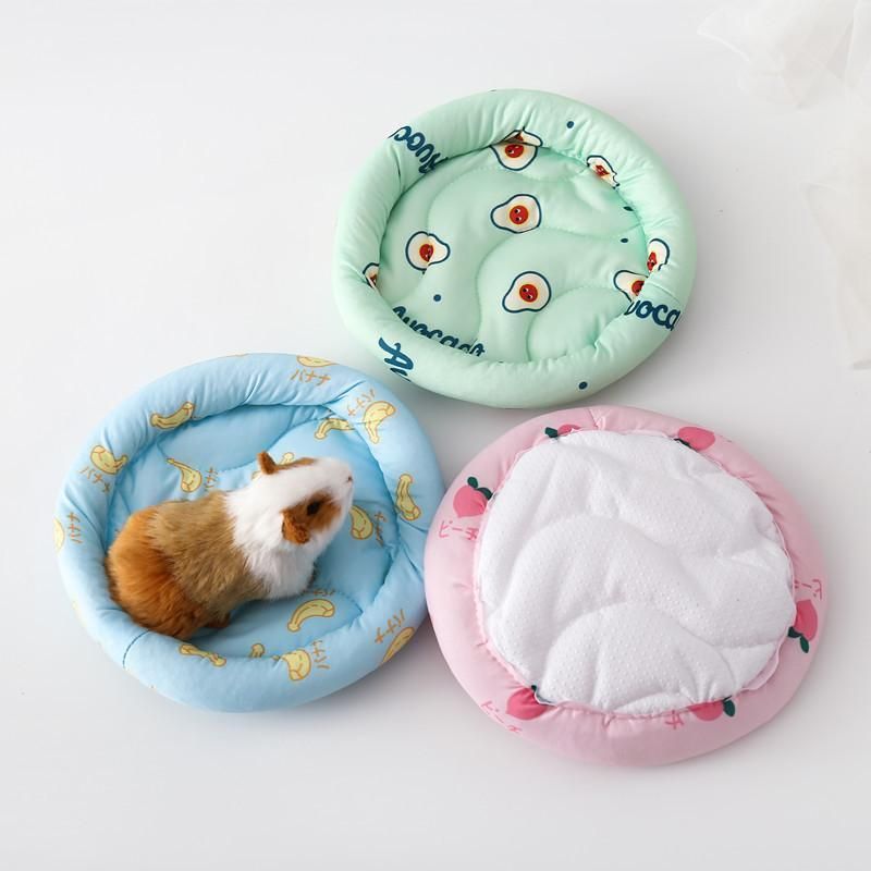 Summer Hamster Cooling Pad Pet Hamster Nest Pad Velvet Warm Pet Nest Arctic Cotton Cushion Hamster Cotton House Guinea Pig Cage