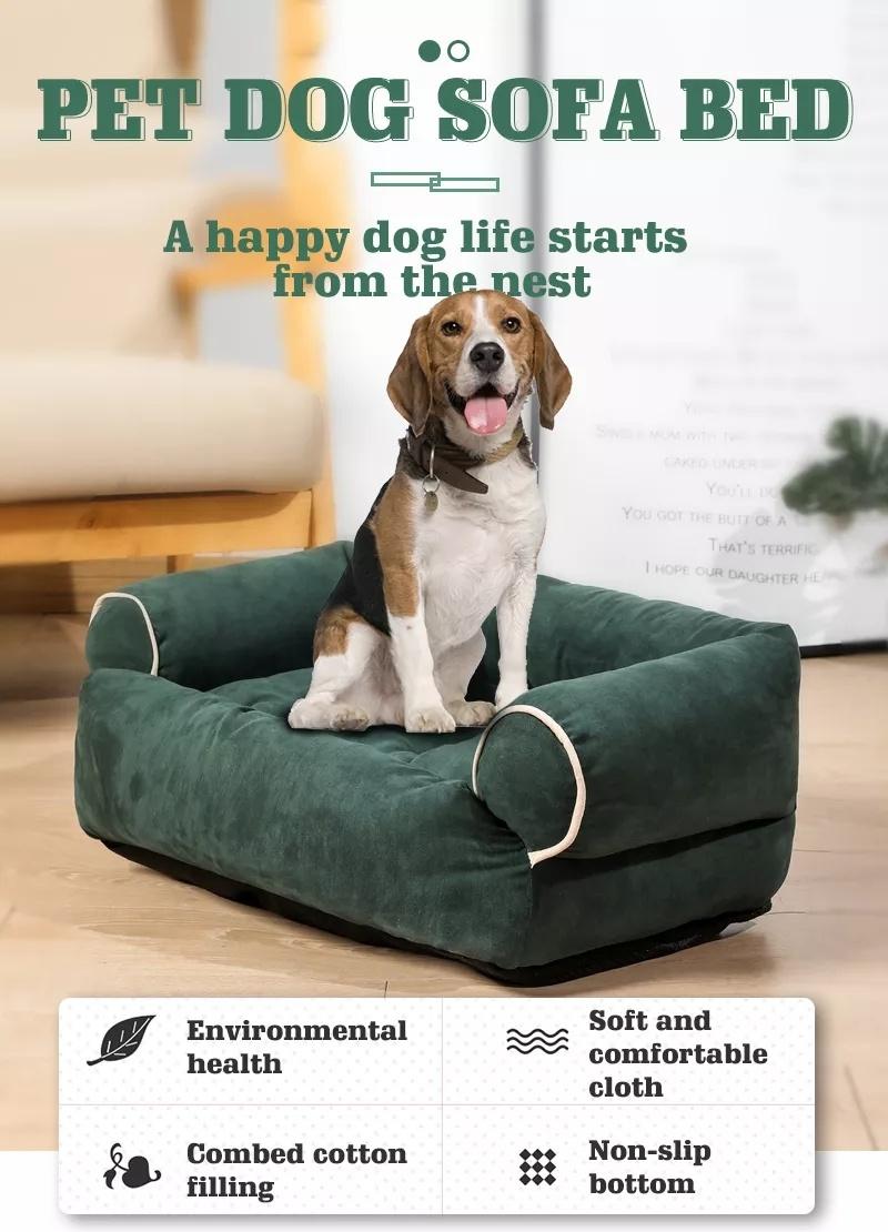 Dog Bed Sofa for Small Medium Large Dogs Cats Winter Pet Dog Bed House Mats Pet Kennel Sofa Durable Puppy Bed