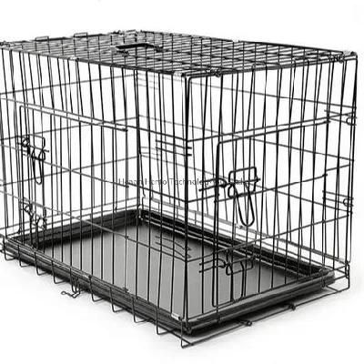 Metal Foldable Dog Cage Large Space for Pet Dog Carrier
