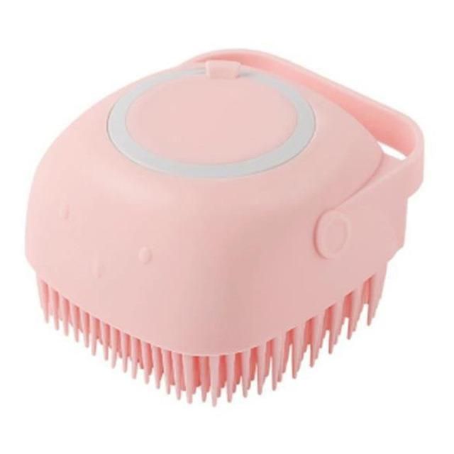 Pet Shampoo Massager Products Bathroom Grooming Shower Brush Dog Accessories
