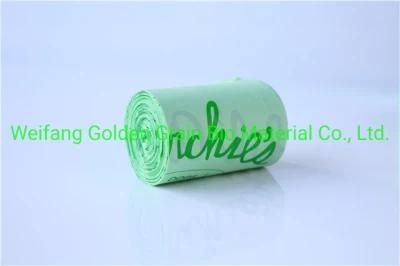 Eco-Friendly Biodegradable Pet Waste Cleaning Bags in Roll, Pet Dog Poop Bags, Pets Waste Collection Bag with Customized Size and Logo