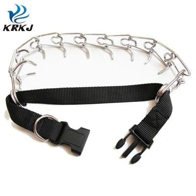 Good Quality Four Sizes Available Iron Chain Material Spike Designer Hunting Dog Collar for Trainings