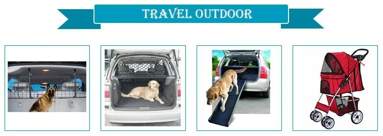 Pet Trolley Dog Stroller Folding 4 Wheel Travel Pet Carrier Strollers