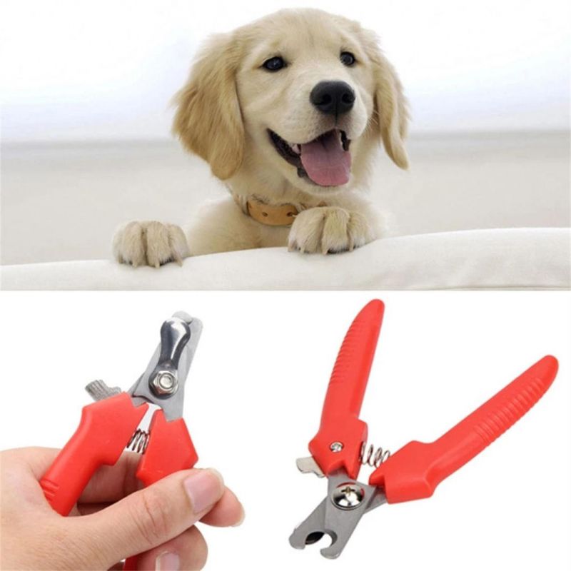 Stainless Steel Nail Clippers Pet Claw Nail Cutter Grooming Trimmer