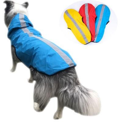 High Visibility Pet Jacket Customizable Outdoor Waterproof Reflective Dog Clothes