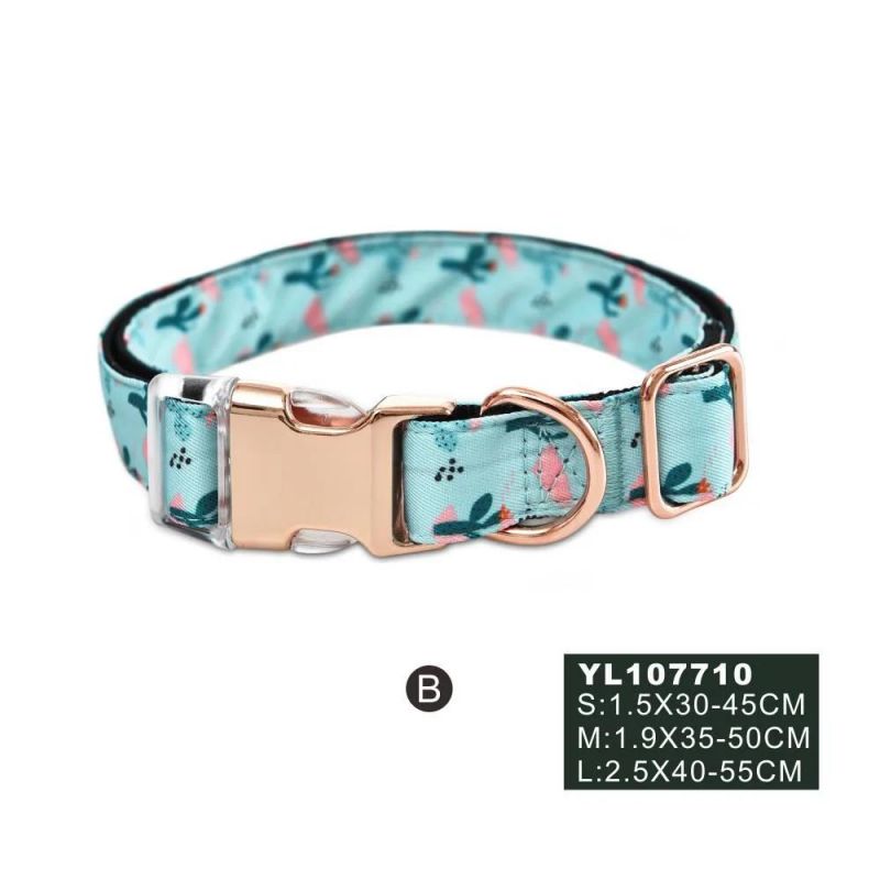 Customized Pattern Unique Style Dog Collar Adjustable Collars for Dogs/Customized