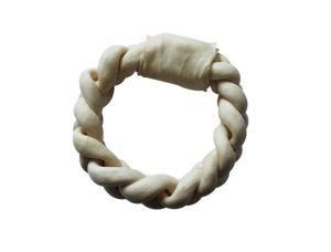 Dog Snacks Expanded Braided Ring Chews, Pet Chews, Dog Treat