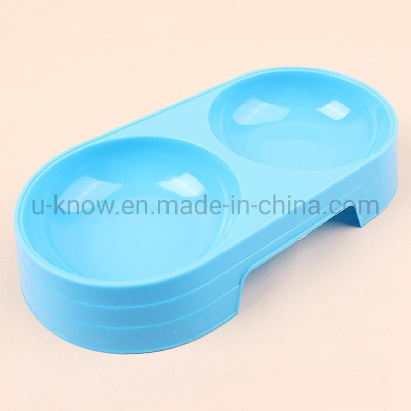 Dog Bowls, Cat Bowls, Pet Bowls, Plastic Double Bowl