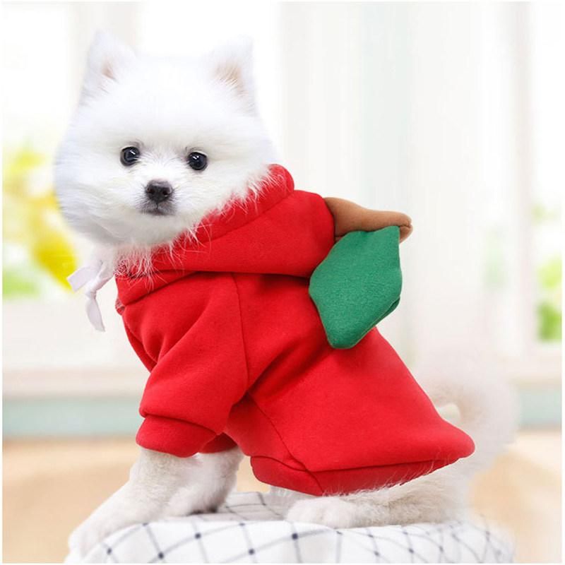 Small Cat Costume Pet Accessories Dog Hoodies Fruit Clothes