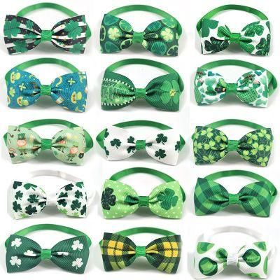 Cute Puppy Pet Grooming Products Handmade Pet Hair Accessories Bow Dog Bowknot Hair Bows with Clips Rubber Bands