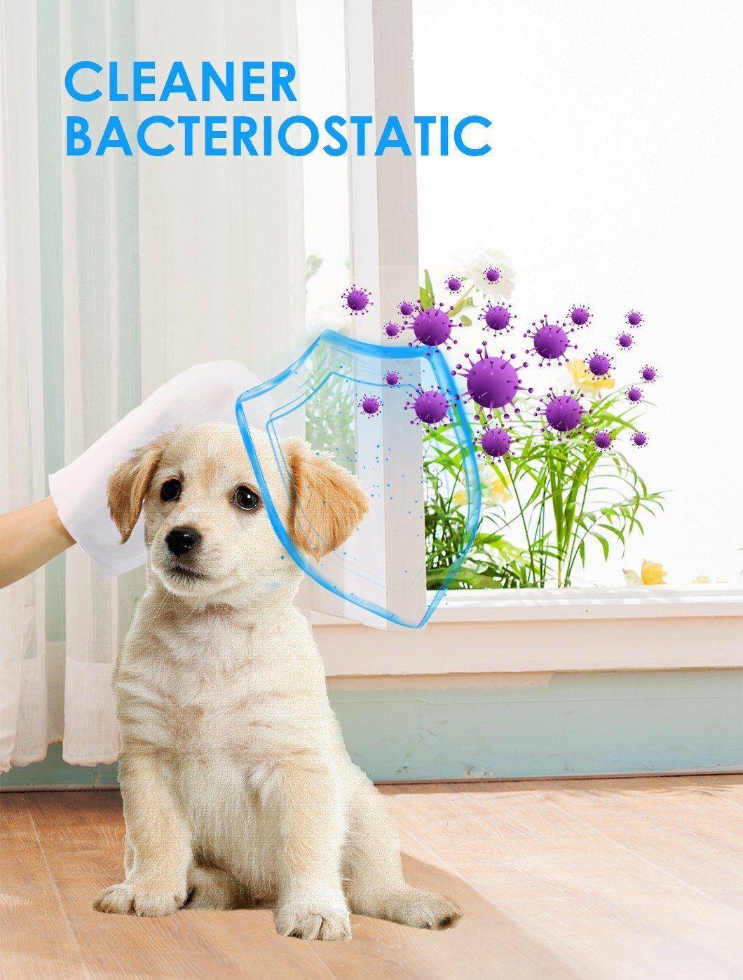 Po Pure Water Anti-Bacteria, Doable Pet Cleaning Wipe, Thick Look and Soft Touch Feeling, Good for Your Pet