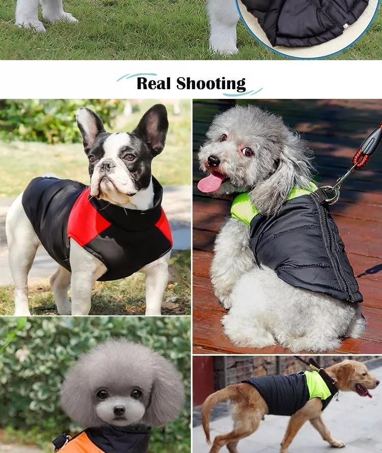 Warm Dog Large Jackets Luxury Water Proof Clothes Winter Use Pet Apparel