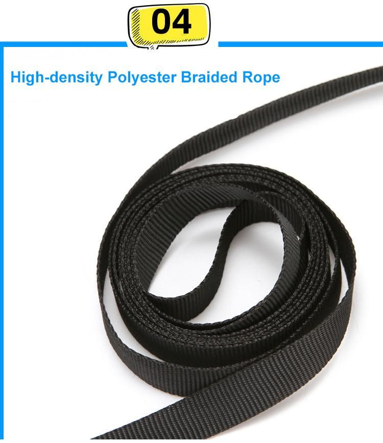 Wholesale More Design Adjustable Slip Luxury Nylon Rope Custom Print Logo Pet Retractable Dog Leash for Dog