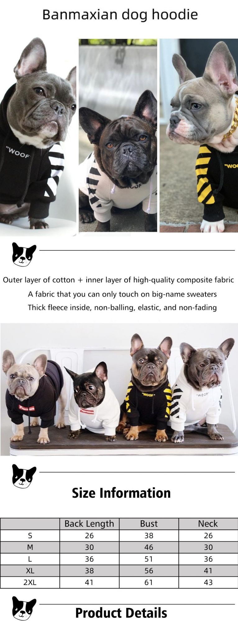 Fashion Now Product Corgi, Polyester Pet Dog Hoodie Winter Sports Dog Clothes