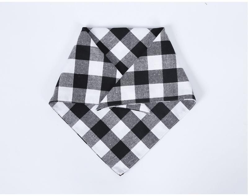 Custom Printed Cotton Pet Triangle Dog Bandana OEM Kerchiefs Promotion Neck Collar Bandanas