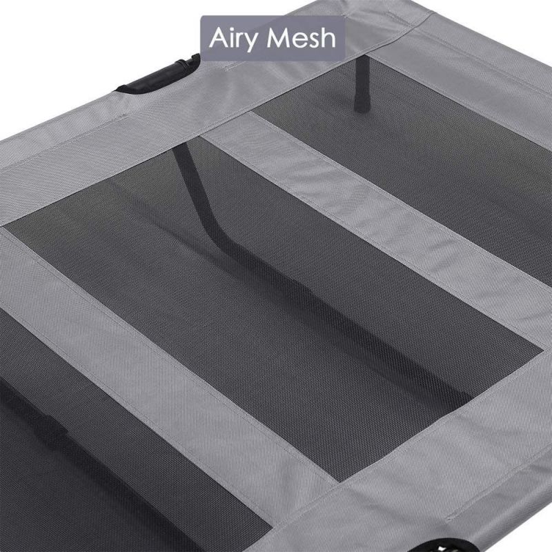 Amazon Hot Sale Pet Outdoor Products Raised Bed Sunshade Portable Camping Bed Dog Tent