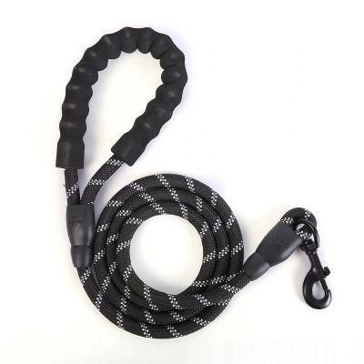 Reflective Nylon Lead Safety Buckle Dog Training Walking Leash