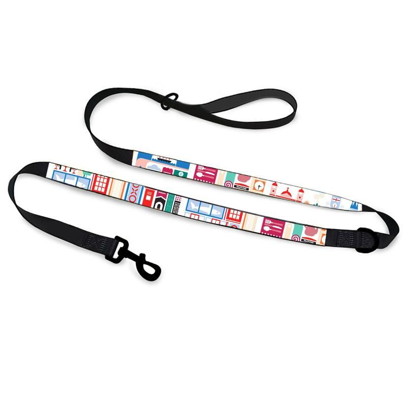 2020 Hot Selling Fast Delivery Dog Leash Poop Bag Collar a Set Customize Dog Harness