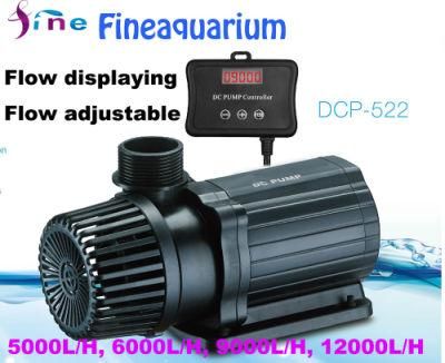 Controllable DC Flow Water Pumps with Flow Displayed 12000lph 3000gph