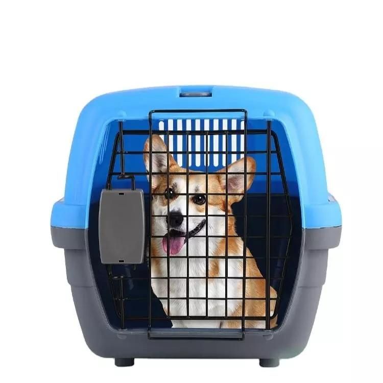 Multi Color Plastic Portable Case Aviation Airline Approved Outdoor Travel Small Cat Houses Pet Cage Dog Carrier