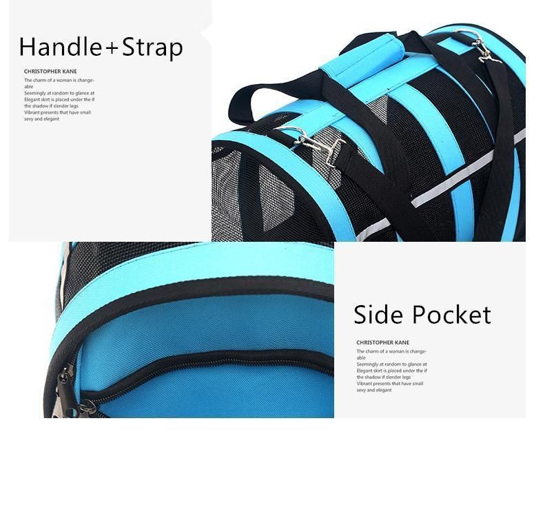 OEM Design Breathable Pet Carrier Handbag Outdoor Dog Cat Pet Products