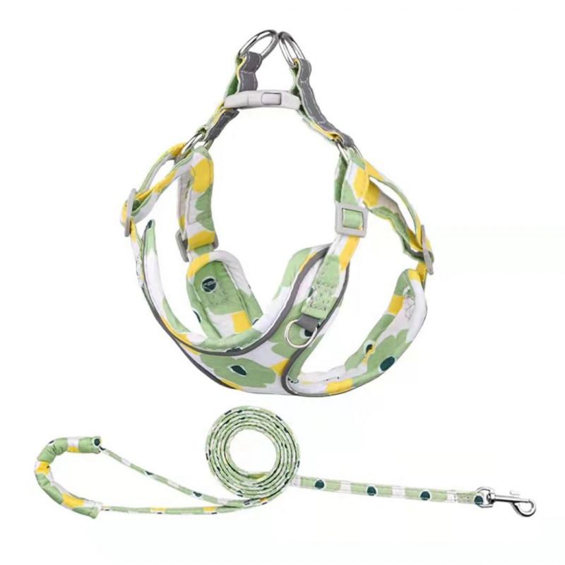 Lightweight Pet Harness with Pet Leash Reflective Dog Harness
