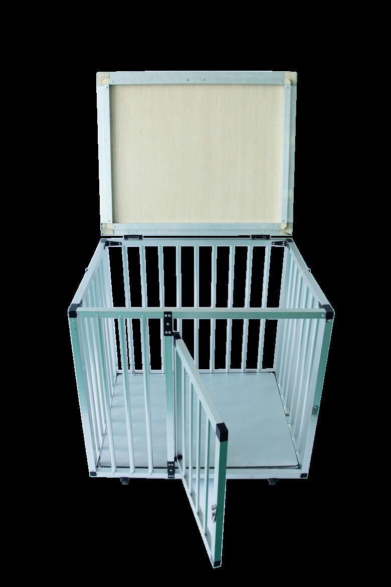 Deluxe Aluminum Dog Kennel for Car