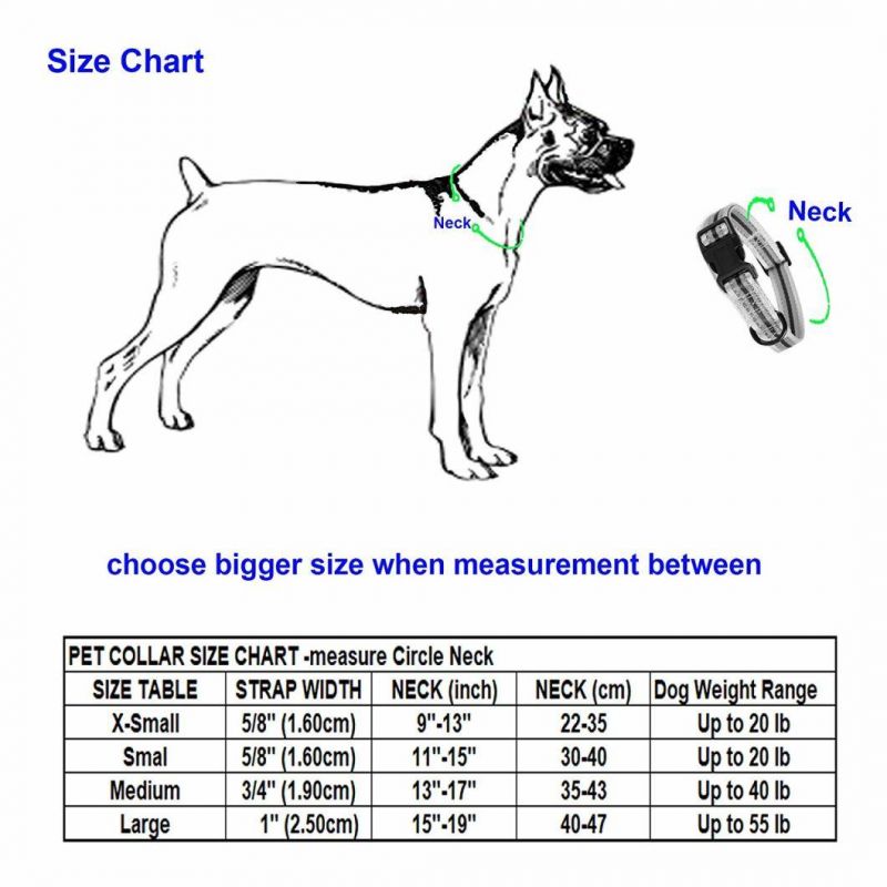 TPU Dog Collar Waterproof Night Reflective Flexible Puppy Collars