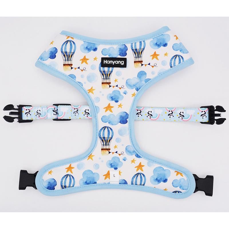 2021 New Style Customized Neoprene Reversible Dog Harness
