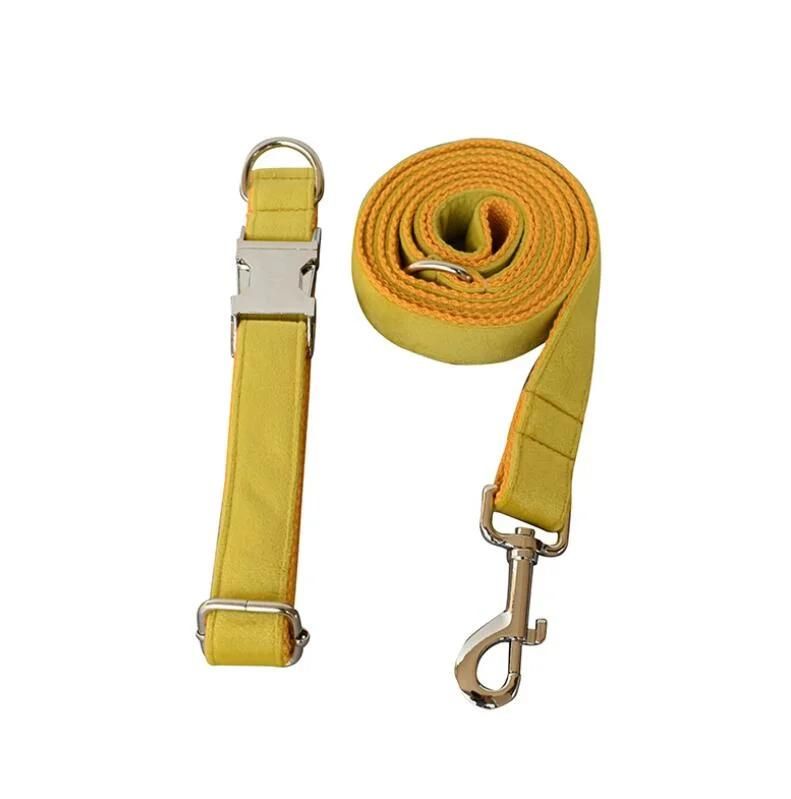 Velvet Dog Collar Classic Dog Collar Soft Comfortable Adjustable Collars