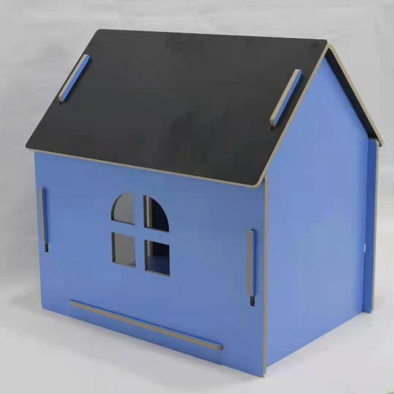 Wooden Cat House for Pets for Indoor and Outdoor Use