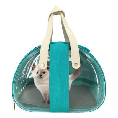 Wholesale Transparent Breathable Portable Travel Dog Cat Bag Pet Carrier Mokofuwa