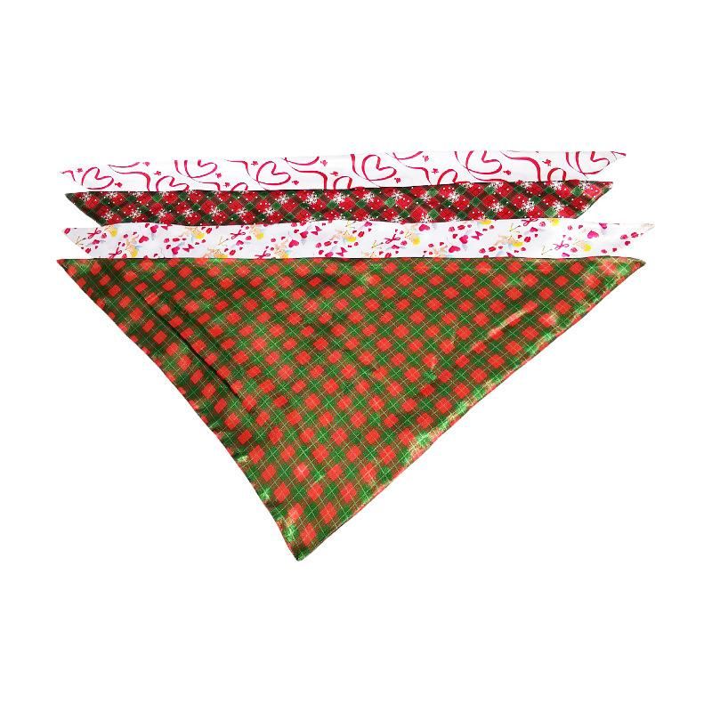 Manufacturer Wholesale Design Pattern Printed Cotton Pet Accessories Cooling Dog Bandanas