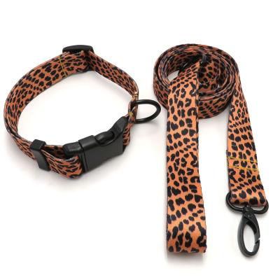 Amazon Hot Sale Products Adjustable Luxury Dog Collar and Leash Set Small Designer Dog Collar Leash