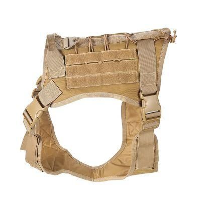 Durable Tactical Dog Training Vest Dog Products Service Dog Harness