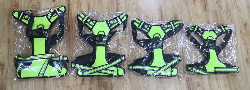Luxury Dog Harness Vest Step in Neoprene Tactical Freedom Reflective Adjustable Custom No Pull Dog Harness