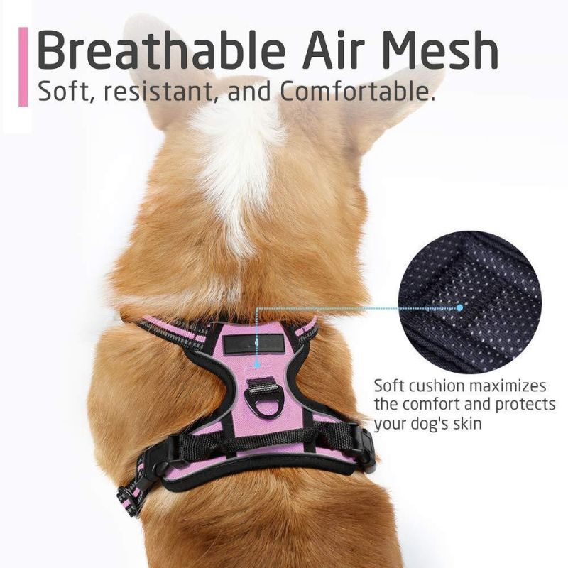 Wandering Double Soft Mesh Harness for Dogs & Cats of Multiple Sizes and Colors