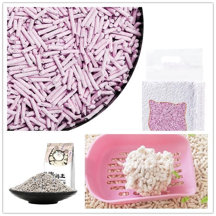 Flushable Fast Clumping Tofu Cat Litter Dust Free Silica Gel Cat Litter for Cleaning