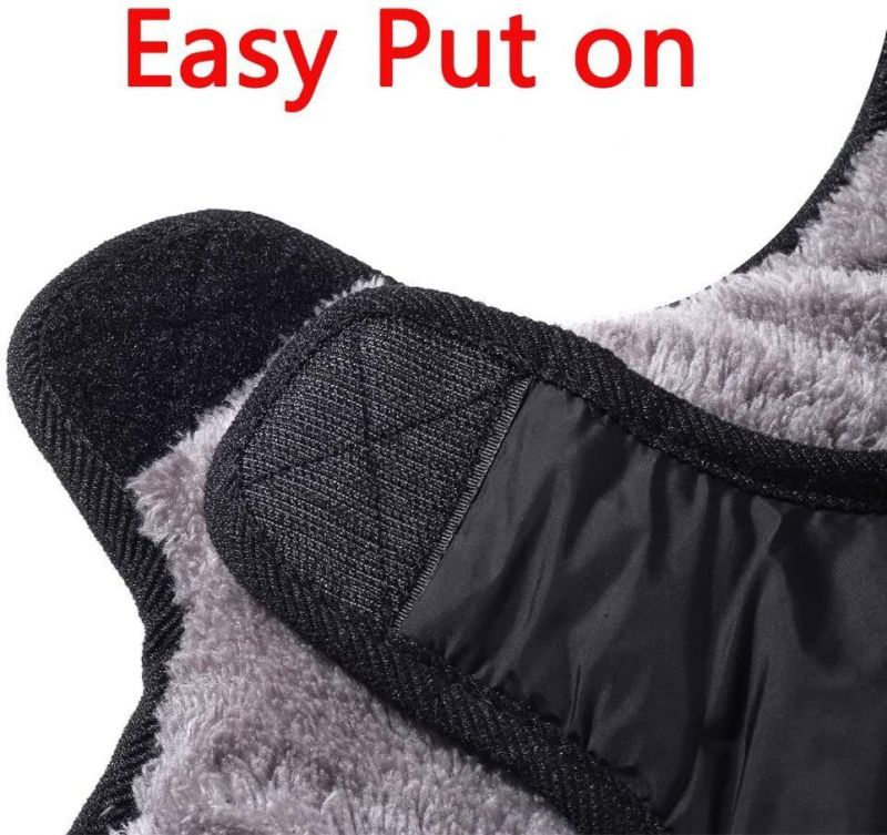 Fleece Collar Dog Coats for Small Dogs
