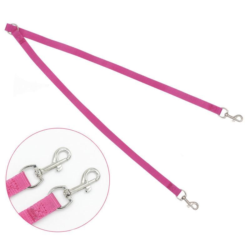 Hot Sales Two Dogs Leash Coupler Double Twin Lead Walking Pet Leash